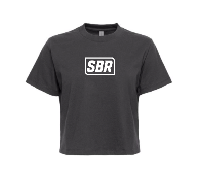 SBR Women's Black Crop Top